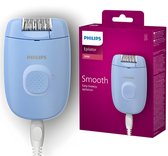 Philips Series 2000 BRE228/00 Epilator - Netstroom - Voor Benen - Afwasbare Kop - Blauw