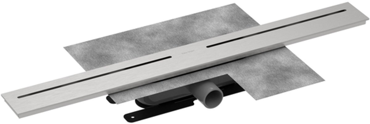 Easy Drain Pureflow Douchegoot - 120cm - dryphon - geborsteld rvs