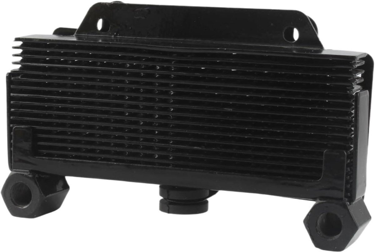 Motorolie Koeler - Olie Radiator Kit - Motor Koeling - Aluminium Constructie - 250-400cc - Zilver