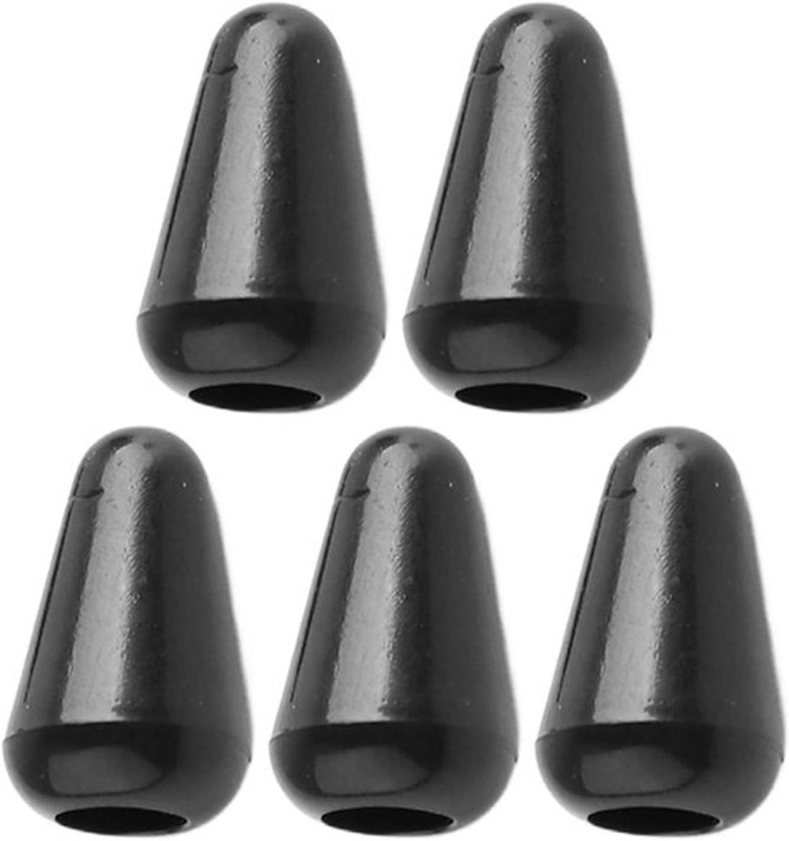 Plastic Pickup Selector Switch Tip voor Elektrische Gitaar - Set van 5 Stuks
