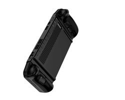 Schokbestendige TPU-beschermhoes Geschikt voor Lenovo Legion GO, Geschikt voor standaard, valbestendig, antislip, zwart.