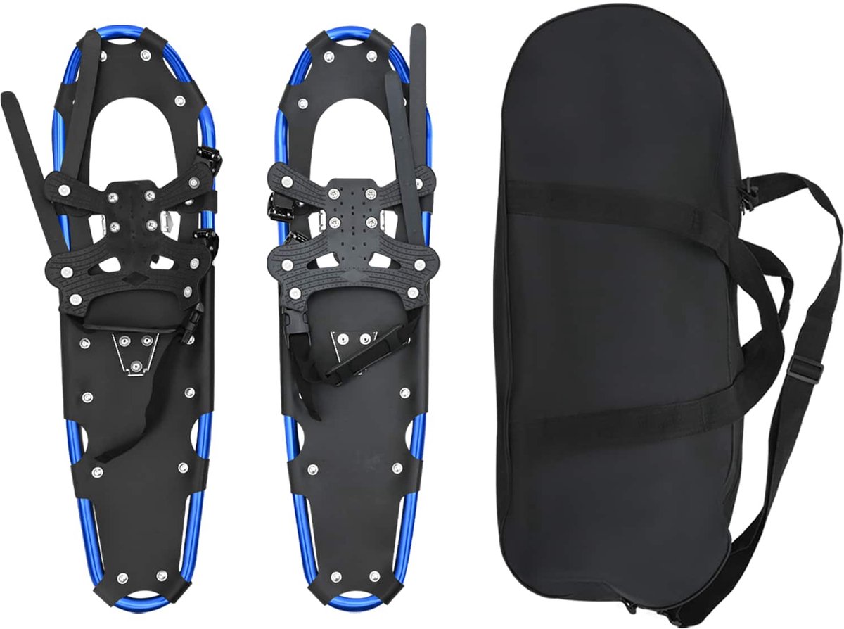 vidaXL 3 in 1 Sneeuwschoenen – en – 78 5 x 22 cm Blauw