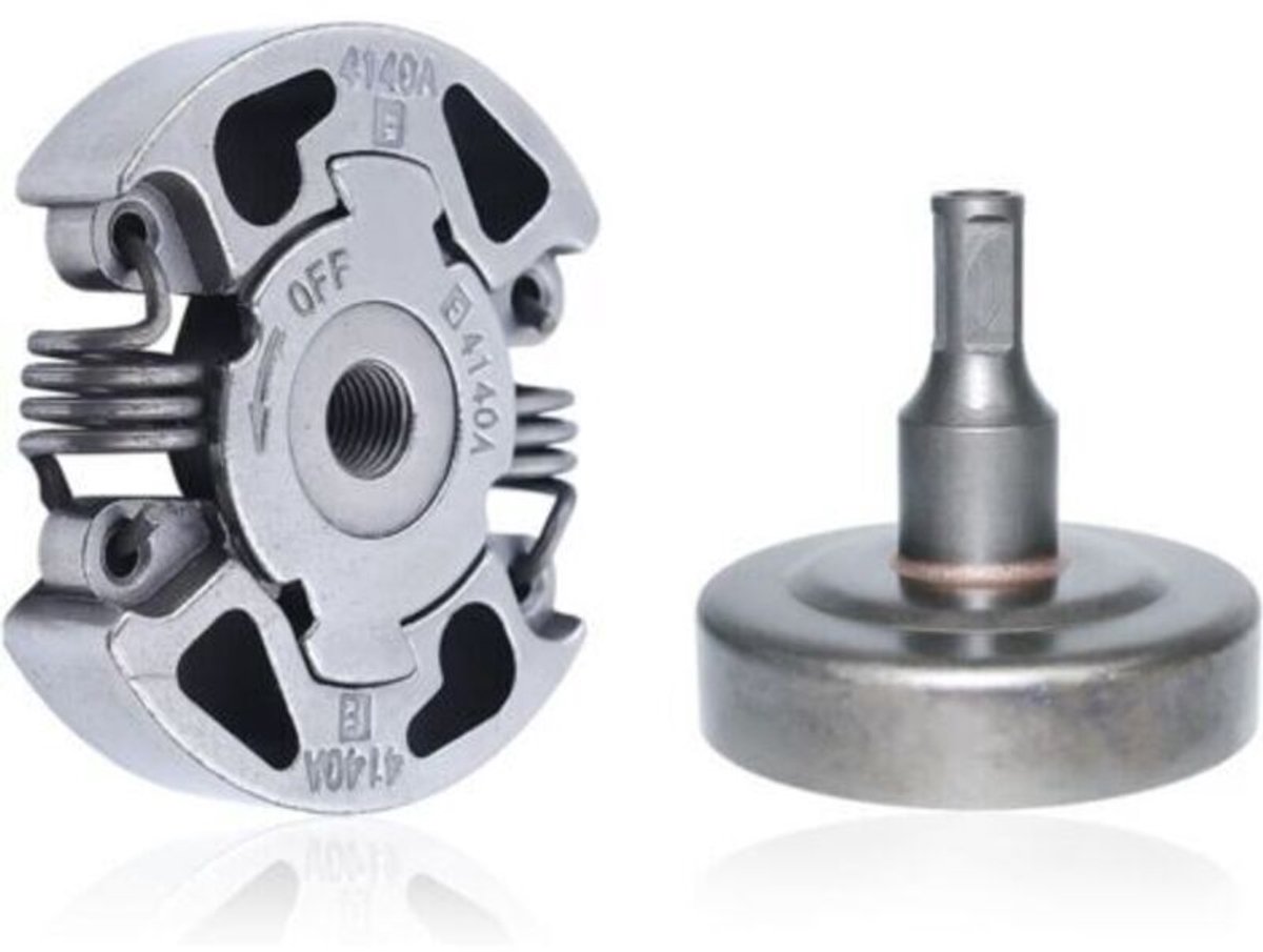 Koppeling- en koppelingshuissets geschikt voor Stihl FS38, FS40, FS45, FS50, FS55, FS70 serie grasmaaiers, tandwielen geschikt voor koppelingsdrums, reserveonderdelen.