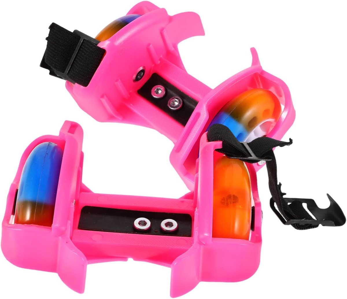 Rolschaatsen Schoenen Schoenen met wieltjes Buiten sporten Verbeterde zichtbaarheid 13.50X9.00X8.00CM Roze