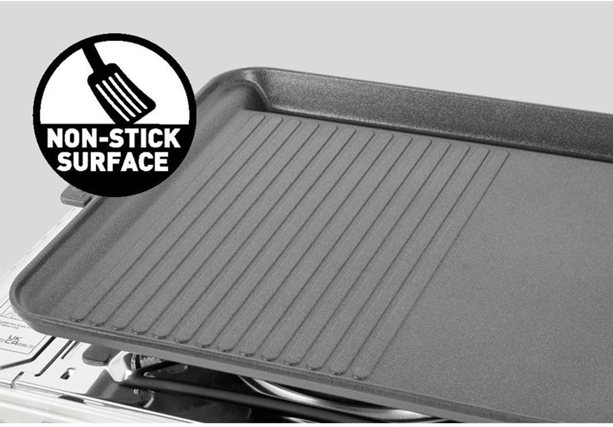 Brunner Devil Double Grill - Gas kooktoestel met grillfunctie