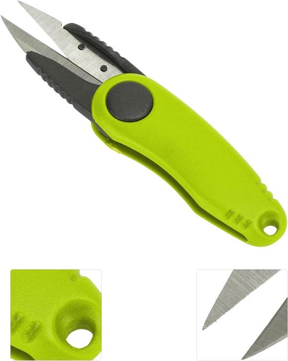 Opvouwbare Visgerei Cutter Clipper - Draagbare Vislijnschaar - Snijlijn met Beschermhoes