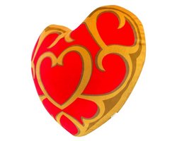 Tomy The Legend of Zelda Mocchi-Mocchi Knuffel Figure Heart Container 37 cm Knuffeles