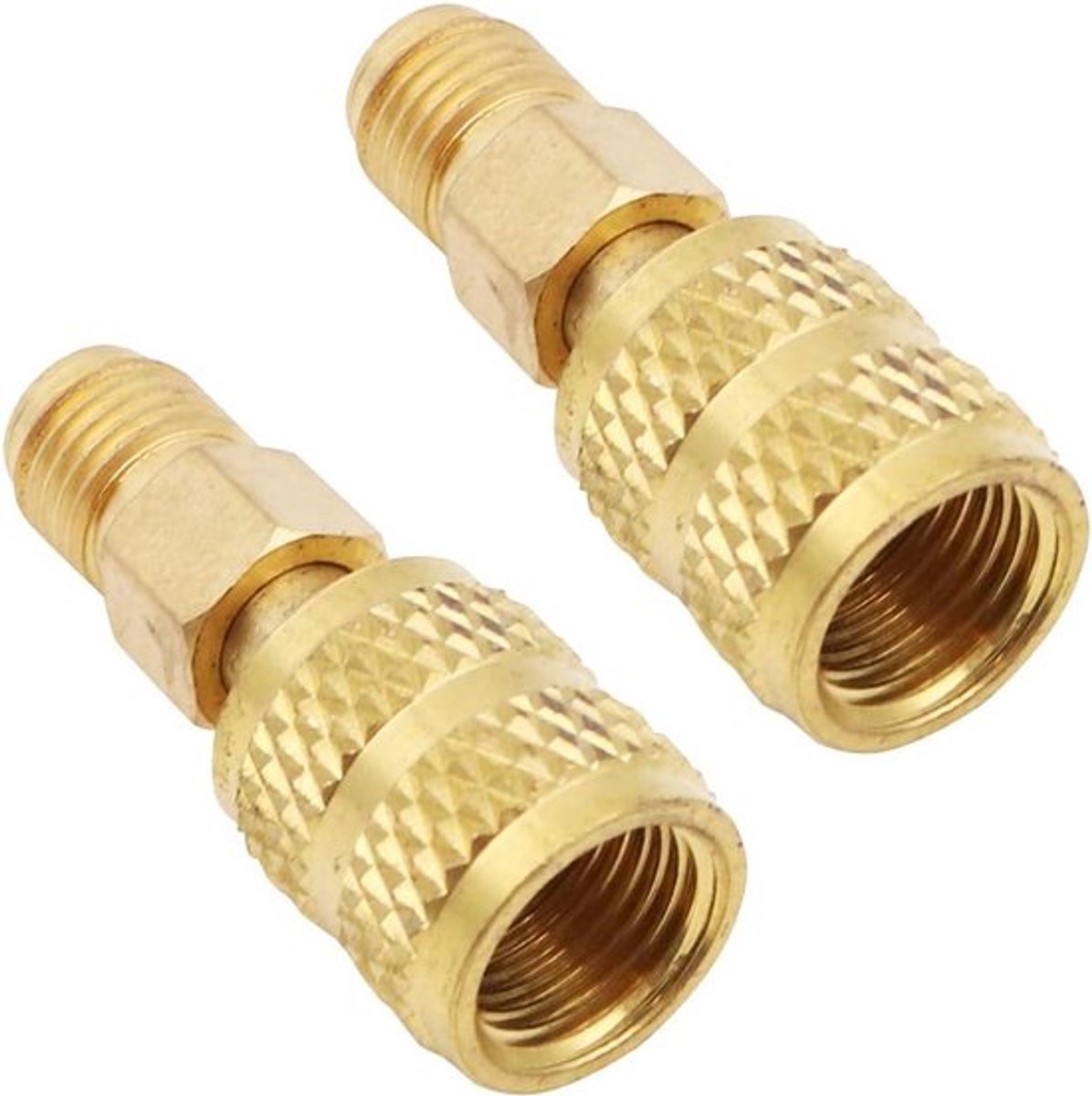 Adapterstekker voor airconditioning opladen ventiel - 2 stuks - R410a compatibel