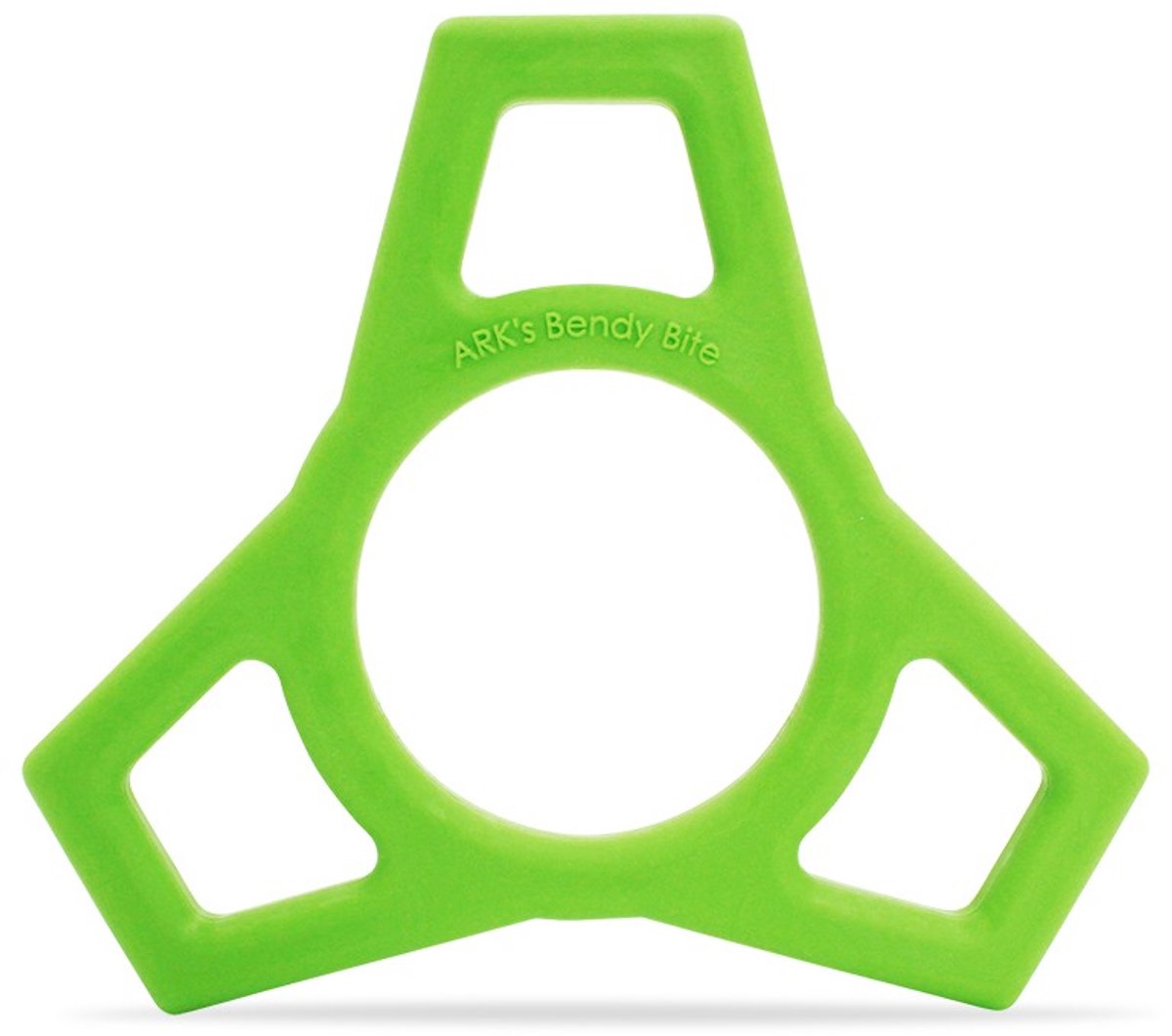ARK Therapeutic bijtspeelgoed fidget lime groen XT medium sensorisch.