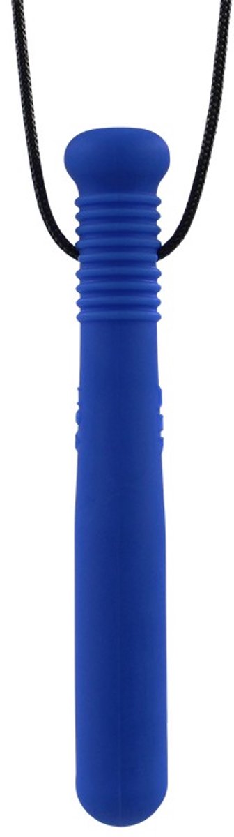 Ark Therapeutics kauwketting speelgoed baseball bat donkerblauw.