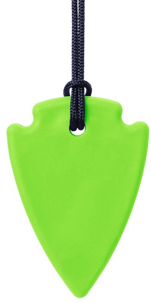Ark Therapeutics kauwketting speelgoed Arrowhead lime groen XT medium.