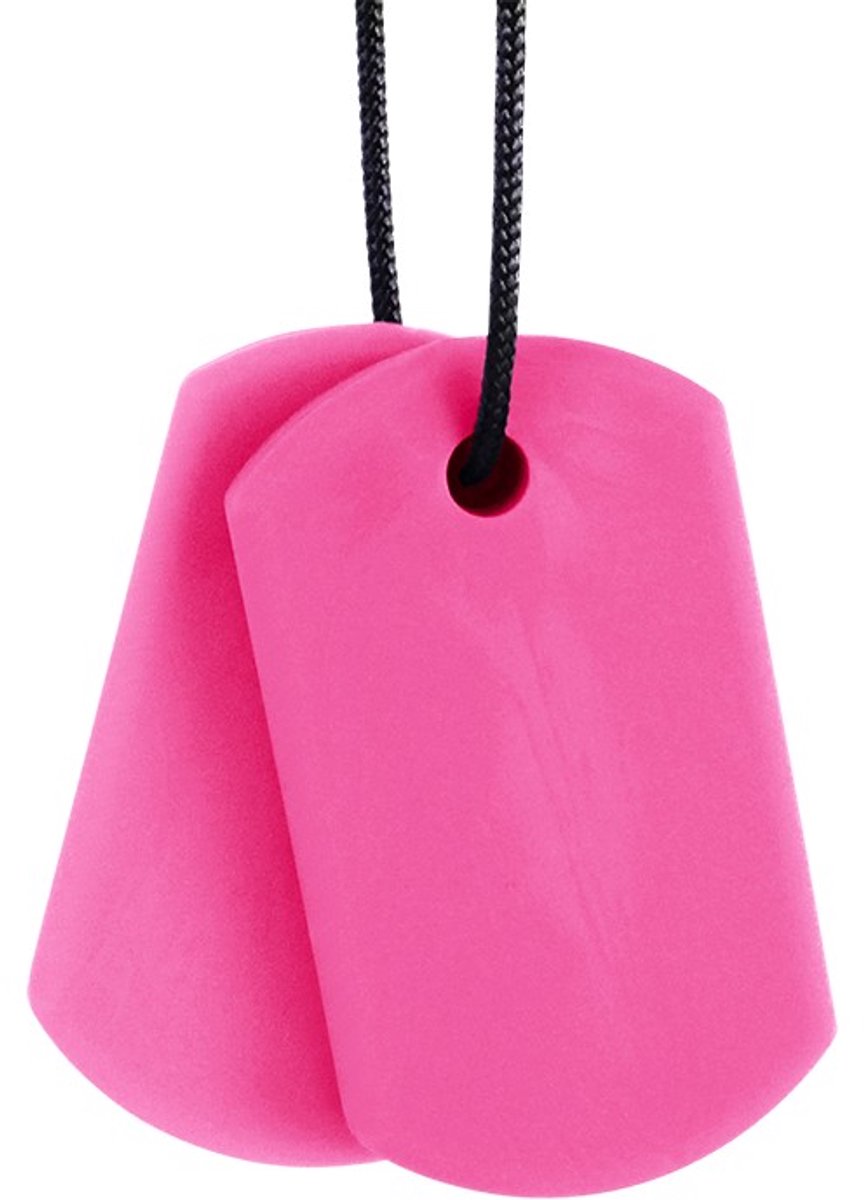 Ark Therapeutics kauwsieraad kauwketting Hot Pink XT Medium sensorisch speelgoed.
