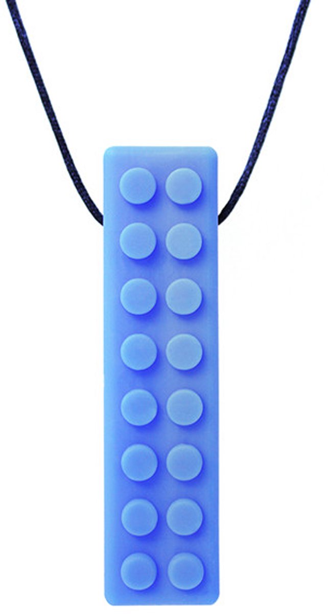 Ark Therapeutics kauwsieraad Brick Stick ketting sensorisch speelgoed.