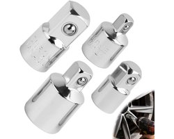 IMstore - Socket Wrench Adapter Set - 4-delig - Hoogwaardige kwaliteit - Universele adapters - Ideaal voor klussen - Geschikt voor diverse formaten