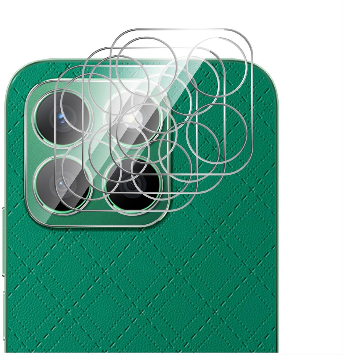 aladdien - Cameralensbeschermer - Gehard glas - Volledige bescherming - Transparant - Compatibel met X8b - 3-pack