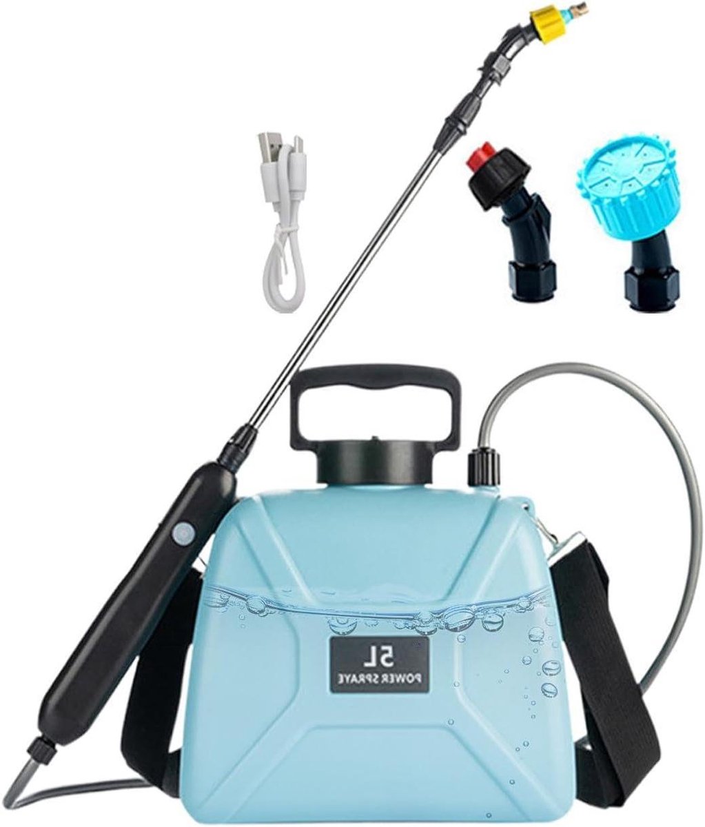 Tuinsproeier Elektrisch - Irrigatieapparaat - Planten Verzorgen - 3 Sproeiers - 5 Liter - Meerkleurig