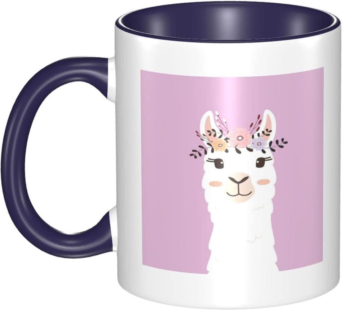 Keramische Mok - Thee Koffie Mok - Dagelijks Gebruik - Leuk Design - 1 Stuk - Wit