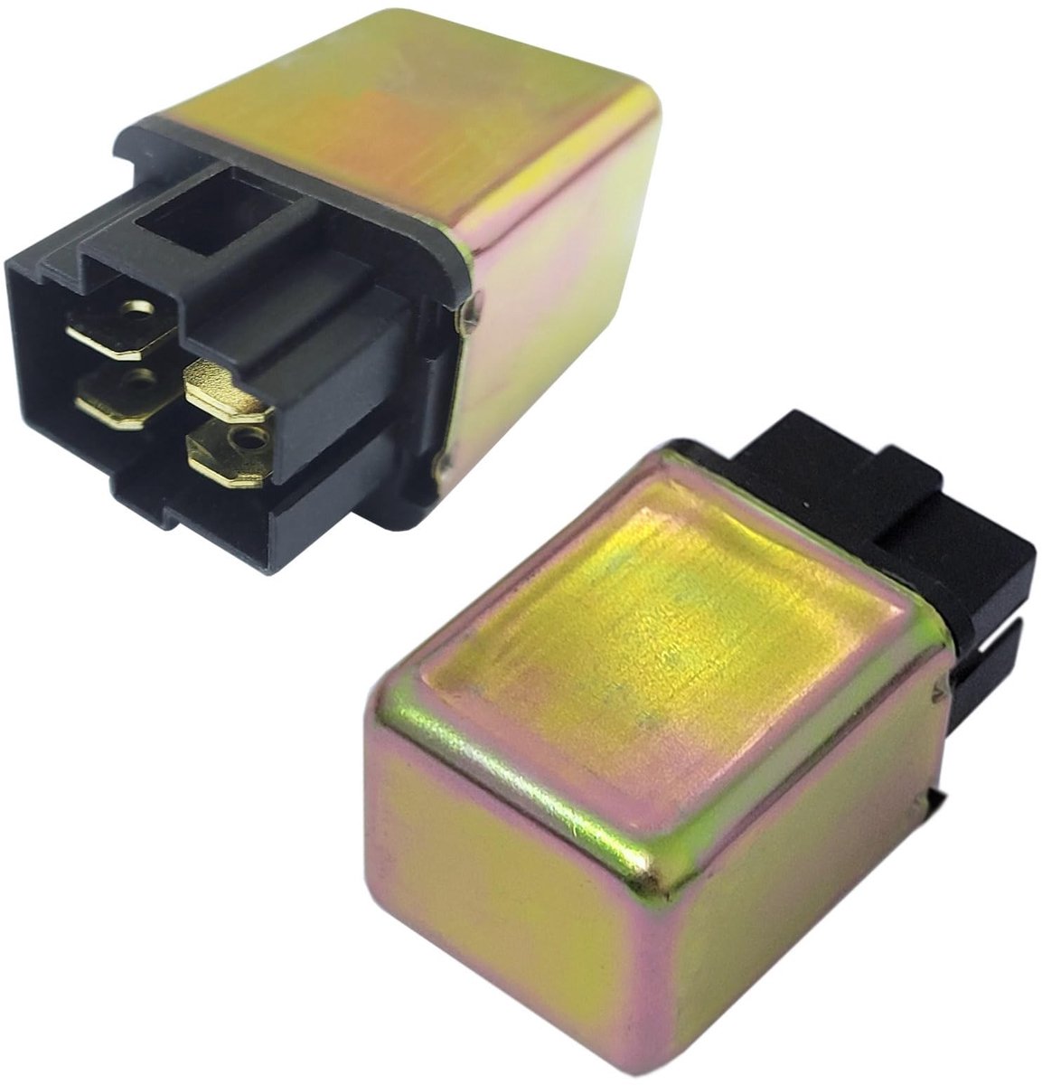 aladdien - Starter Motor Relay - 4 Pin - 12V 40A - Geschikt voor ATV - 2x - Betrouwbare vervangingsonderdelen - Voor Suzuki LT80 LTZ50 LT50 - Optima..
