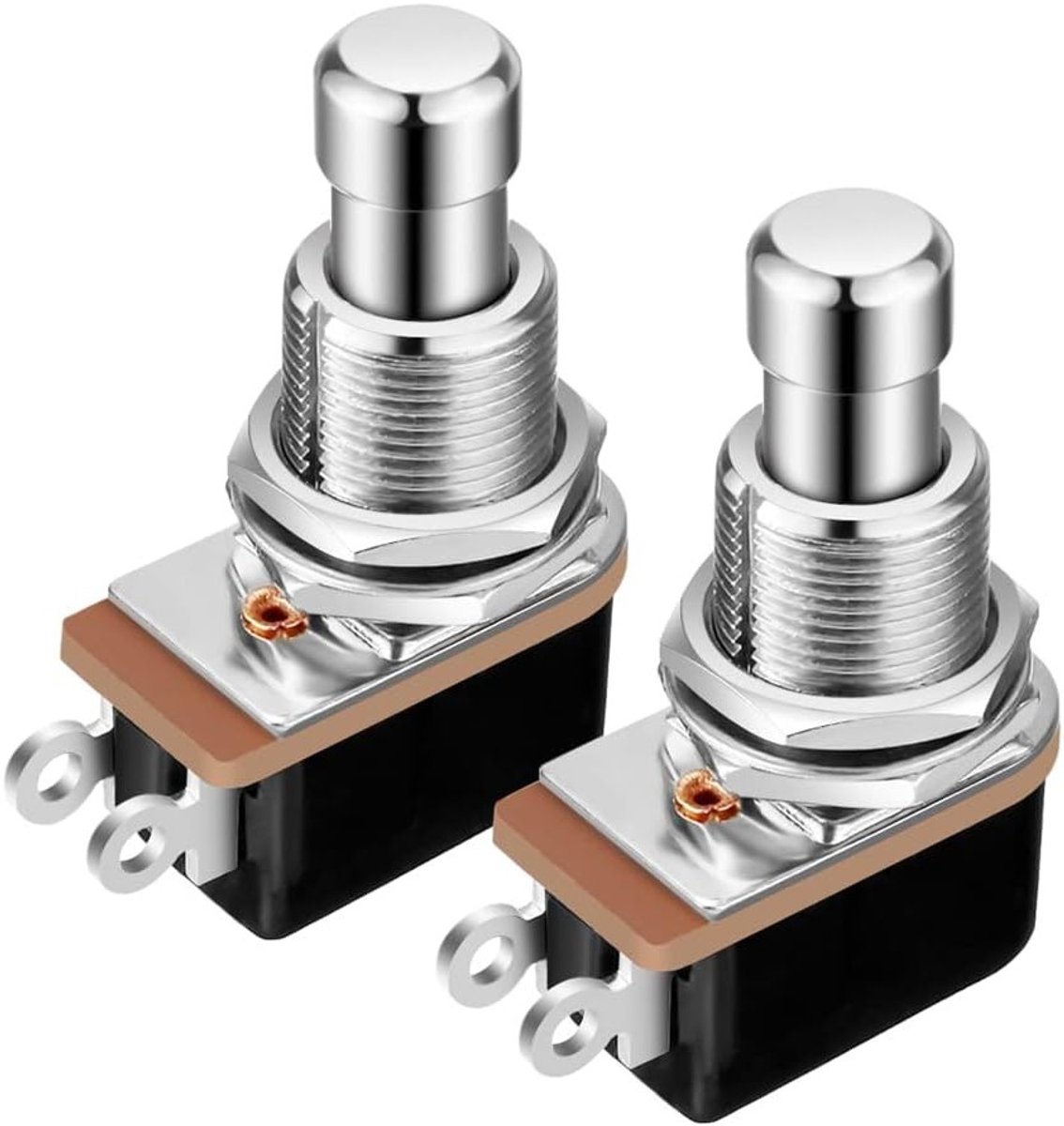 Momentary Soft Touch Voetschakelaar voor Gitaar Effect Pedaal - 2 Stuks