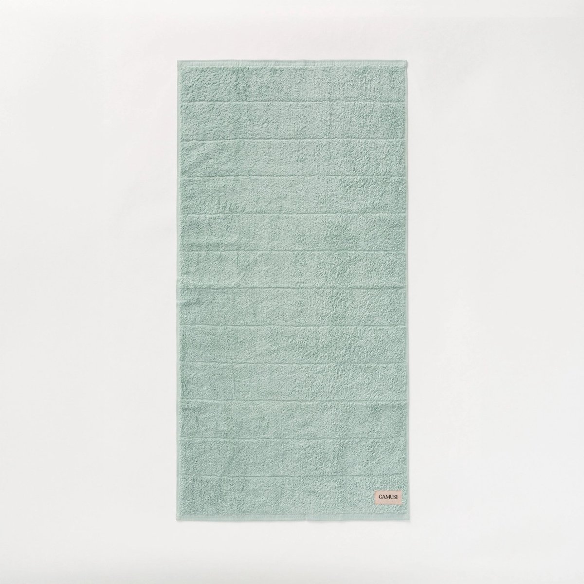 GAMUSI Badhanddoek TERRY 100 x 150 cm – 100% Katoen Badstof – OEKO-TEX – Zacht & Absorberend – Zeewater Blauw