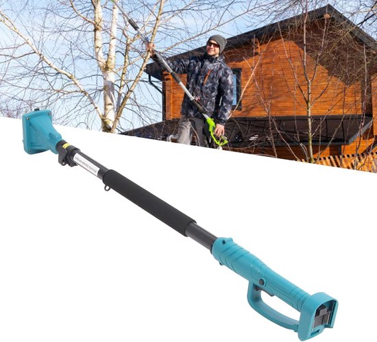 Accu Snoeischaar Verlengstang Telescoop met Draaikop - Bereik Hoge Takken — afbeelding 4