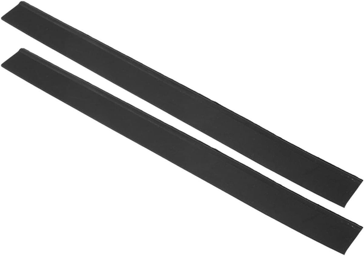 Rubberen Wissers - Vervangende Strips - Ramen Schoonmaken - Duurzaam Rubber - 35 Cm - Zwart