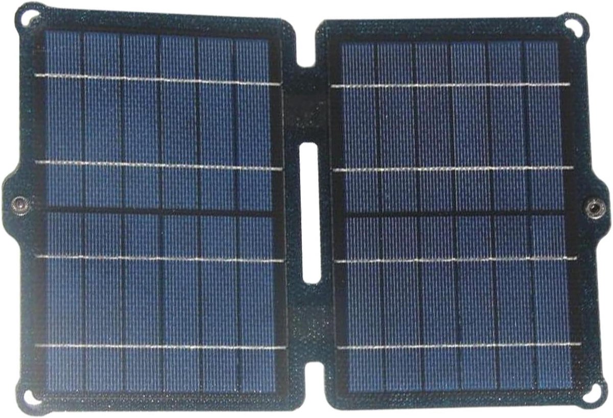 Zonnepaneel - Draagbare Energie - Outdoor Activiteiten - 40W Opvouwbaar - 18V Uitgang - Meerkleurig