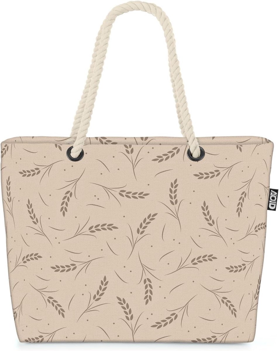 Grote Strandtas - Shopper Tas - Strand Bezoek - Ruim Ontwerp - XXL 23L - Meerkleurig