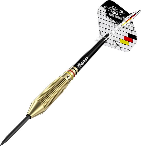 Dartpijlen Set - Stalen Pijlen - Precisie Werpen - Beginner Vriendelijk - 23 gram - Zwart — afbeelding 2