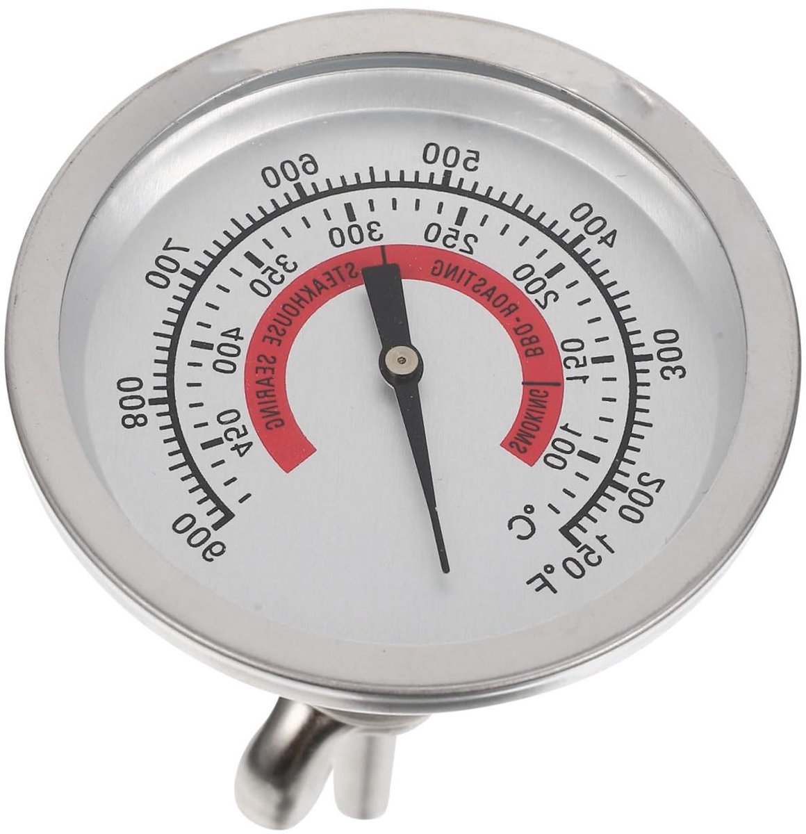 Oventhermometer - Temperatuurmeter - Koken en Bakken - Direct Afleesbaar - 8.5 cm - Wit