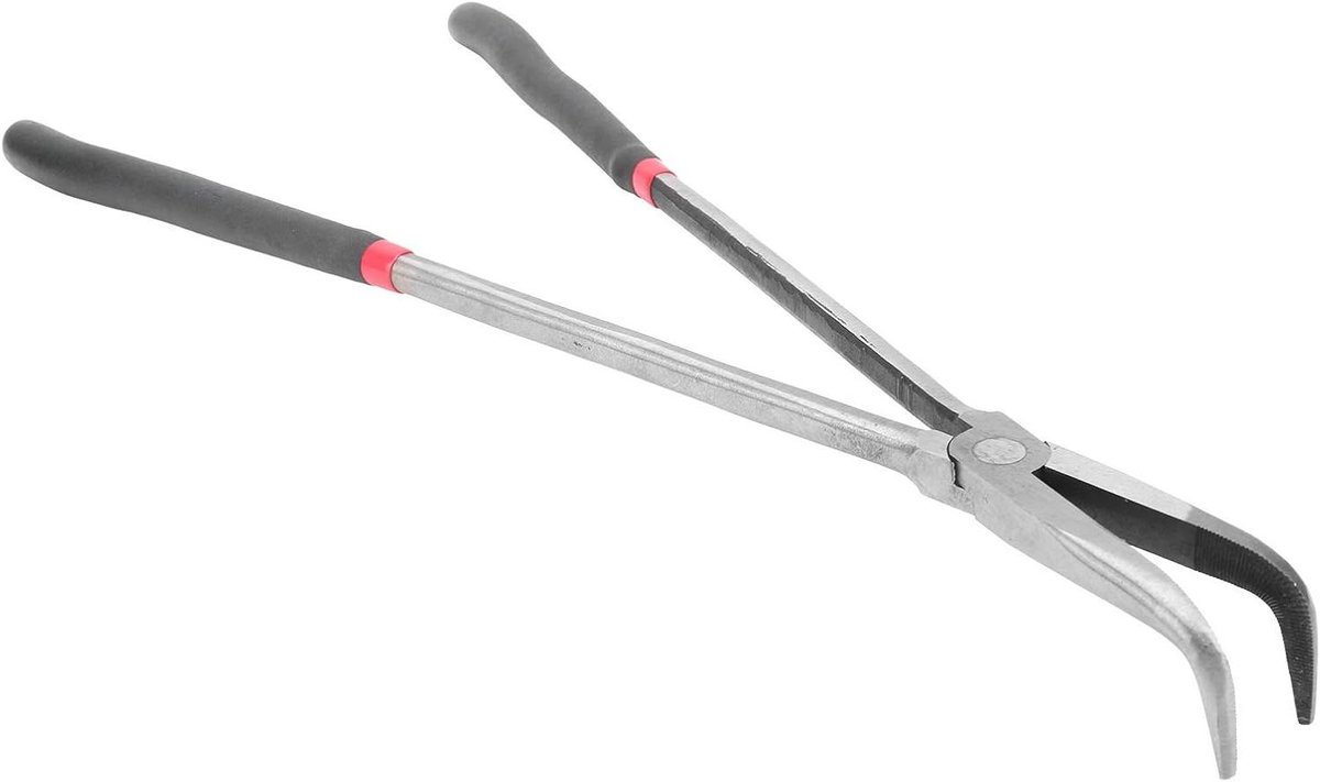 Gebogen Tang - Lange bek - Precisiewerk - Extra lange handgreep - 40 cm - Standaard