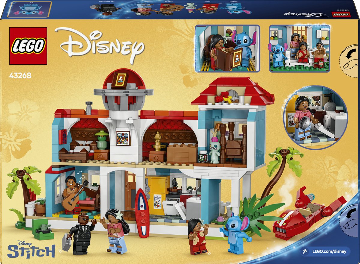LEGO® Disney Lilo en Stitch Strandhuis - 43268 — afbeelding 19