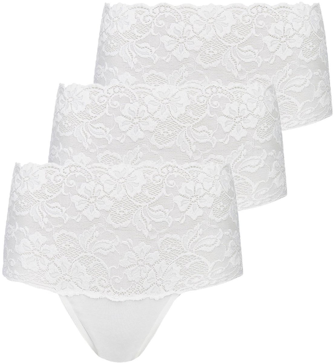 3-pack dames tailleslip Fine Cotton