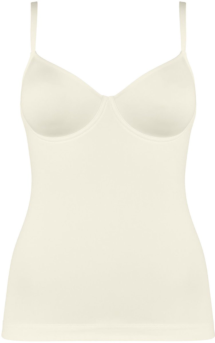 Nina von C. Nina von C BH hemdje met beugel zonder vulling - Secret shape - Zwart - Wit - Creme