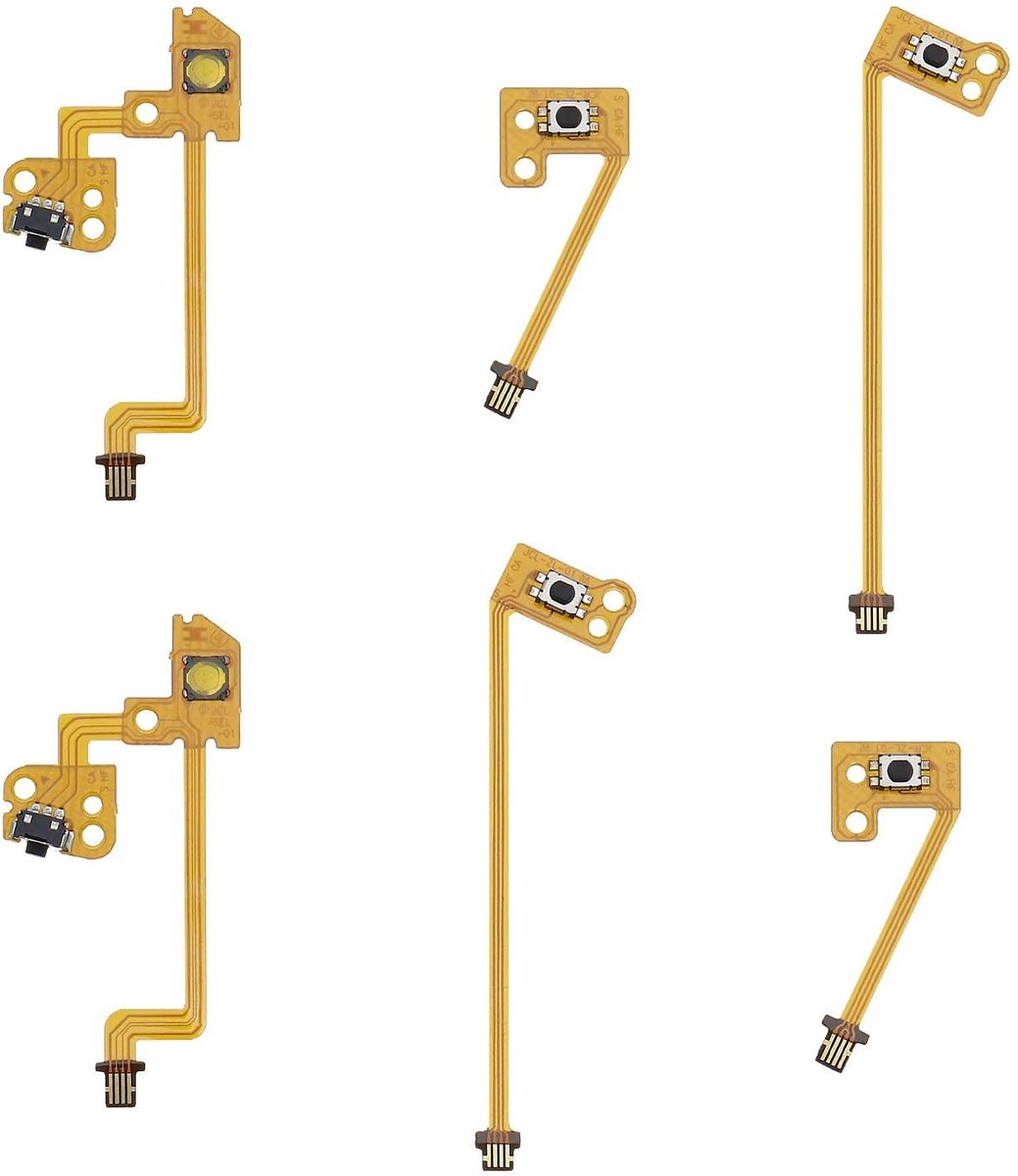 aladdien - Vervangende Knop Kabels - Perfect voor Nintendo Switch - 6 Stuks - Eenvoudig te installeren - Hoogwaardige kwaliteit - Geschikt ...
