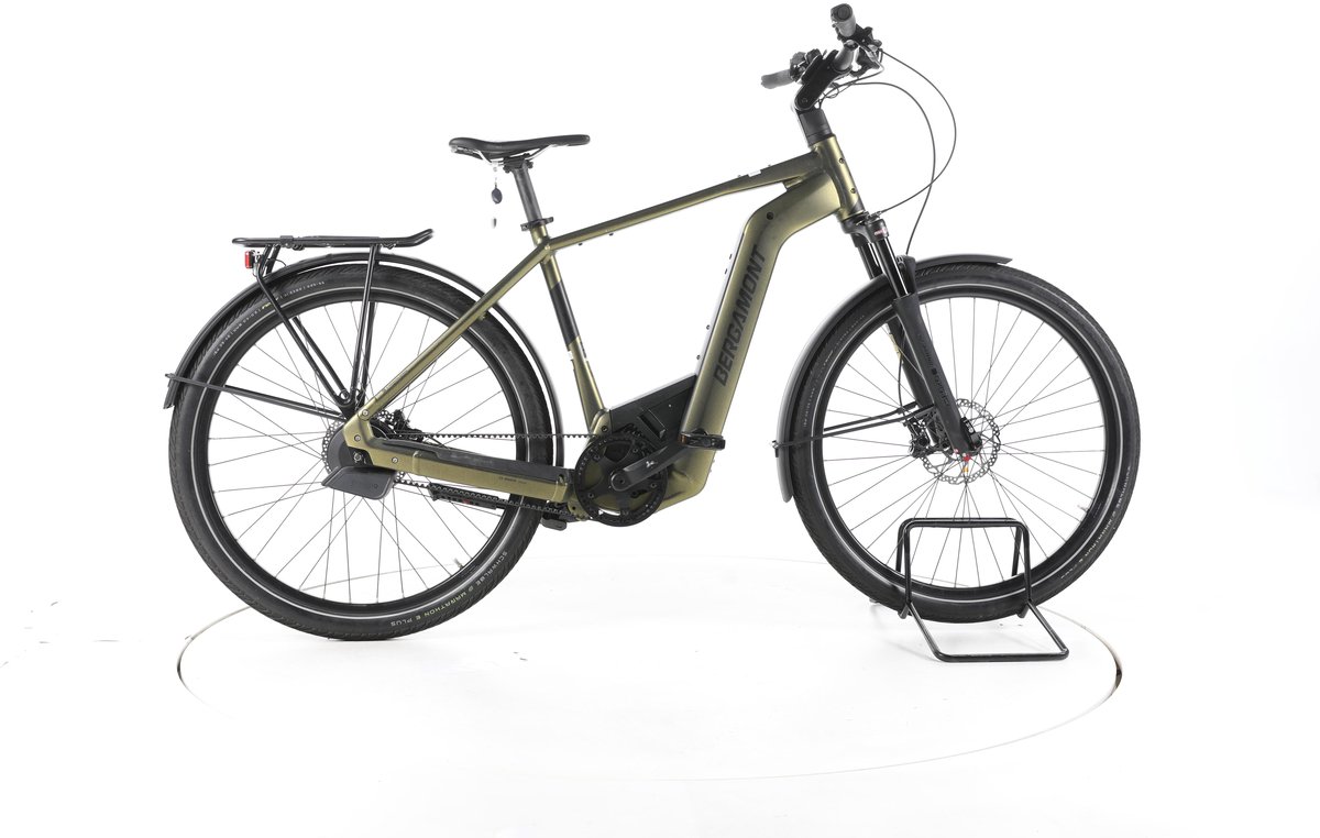 Bergamont E-Horizon Premium Pro Elektrische citybike Bosch Accu 750Wh 28" groen