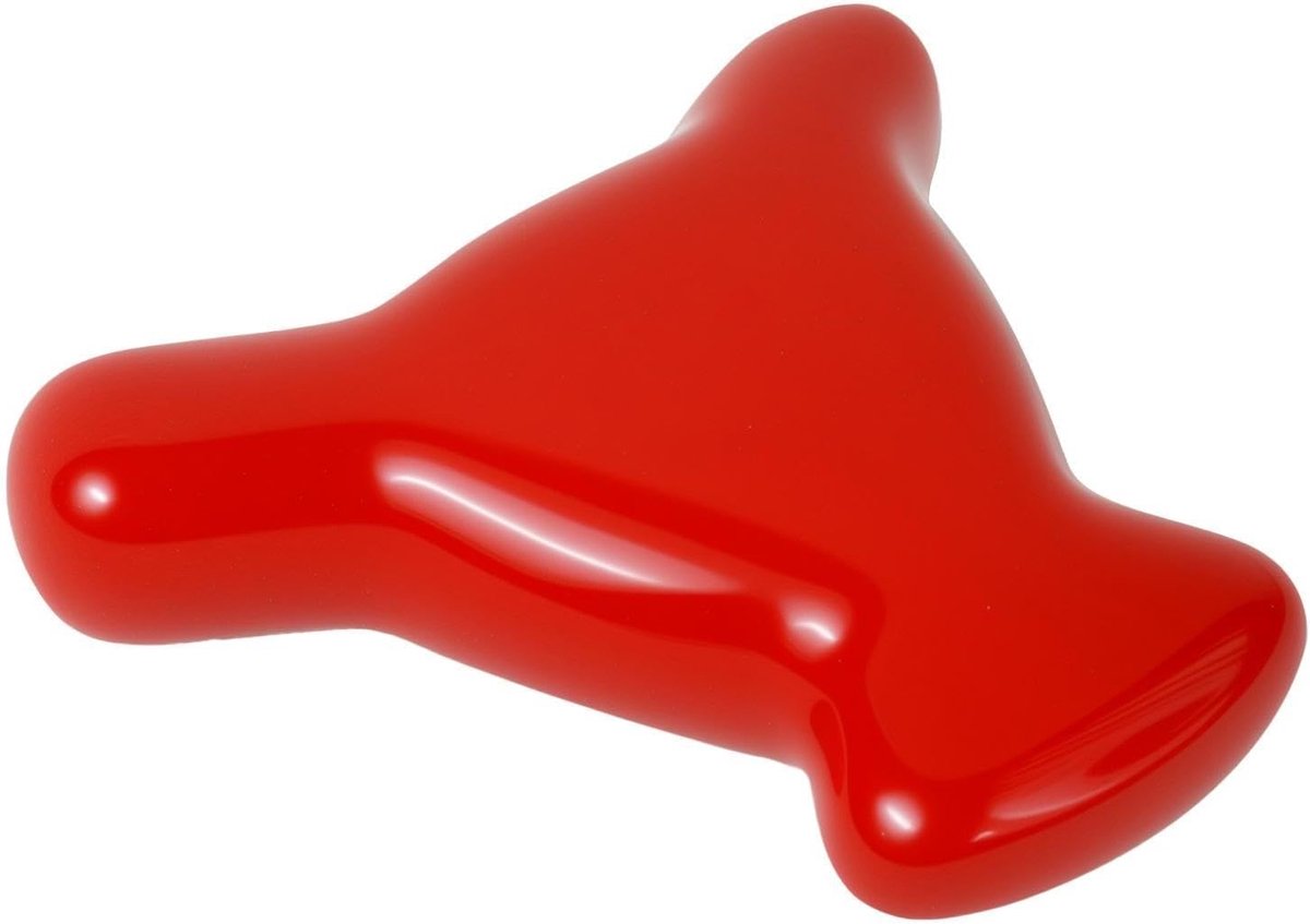 Massagetool Diepe Weefsel - Spierontspanningsblok Nek - Spierontspanning Thuis - Verstelbare Dieptecontrole - 10 x 8 x 3 cm - Zwart