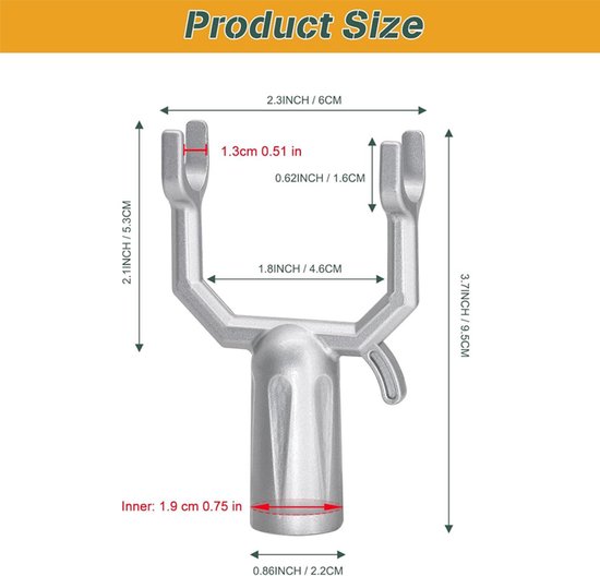 4 stuks - Boomstamsteun - Boomsteunset - Boomsteunframe - Metalen boomstok - Boomrichtset - Zilver - Metalen boomsteunstandaard - Metalen boomsteunframe - Boomrichter - Voorkomt takbreuk - Geschikt voor scheefstaande bomen — afbeelding 2