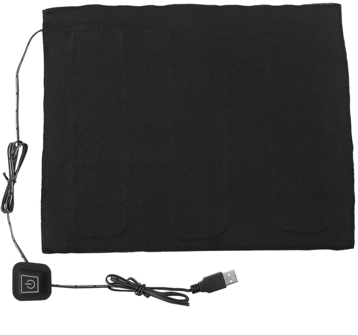 USB Verwarmingskussen met 3 Snelheden - Ideaal voor Kleding en Dekens