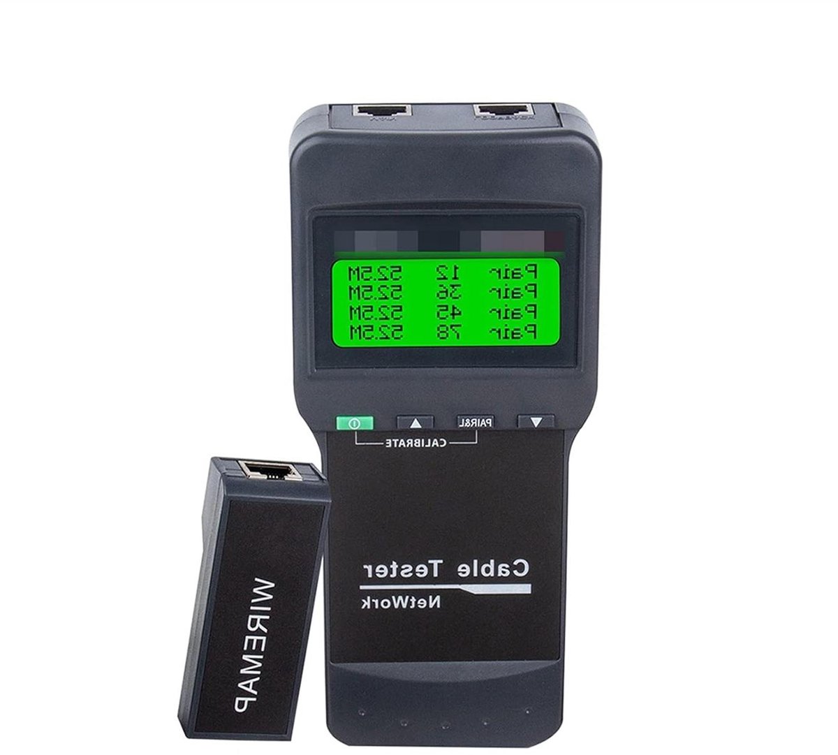 Kabel Tester - Netwerk Tracker - Bedrading Controleren - Automatische Compensatie - 500m Bereik - Grijs