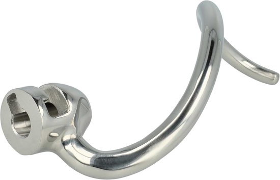 Kneedhaak Keukenmachine - Roerhaak Deeg - Zwaar Deeg Kneden - Antiaanbaklaag - 18 x 6 cm - Zilver — afbeelding 5
