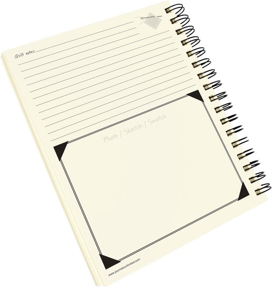 Quiltboek & Projectplanner - Hardcover - Voor het Bijhouden van Al Je Quiltprojecten — afbeelding 4