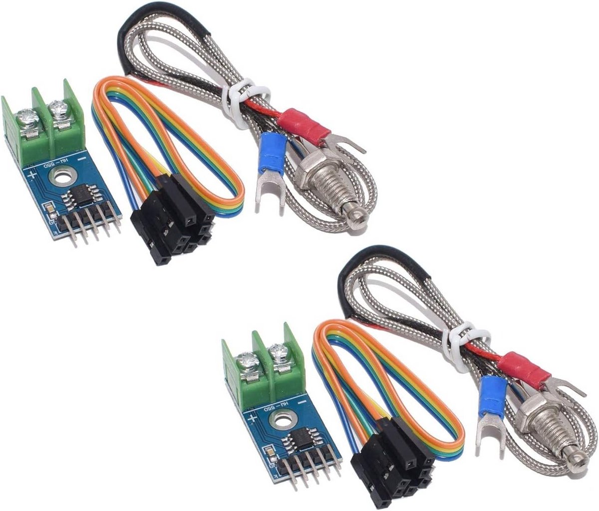 2pcs MAX6675 K-type Thermocouple Temperature Sensor 0-800 Degrees Module
