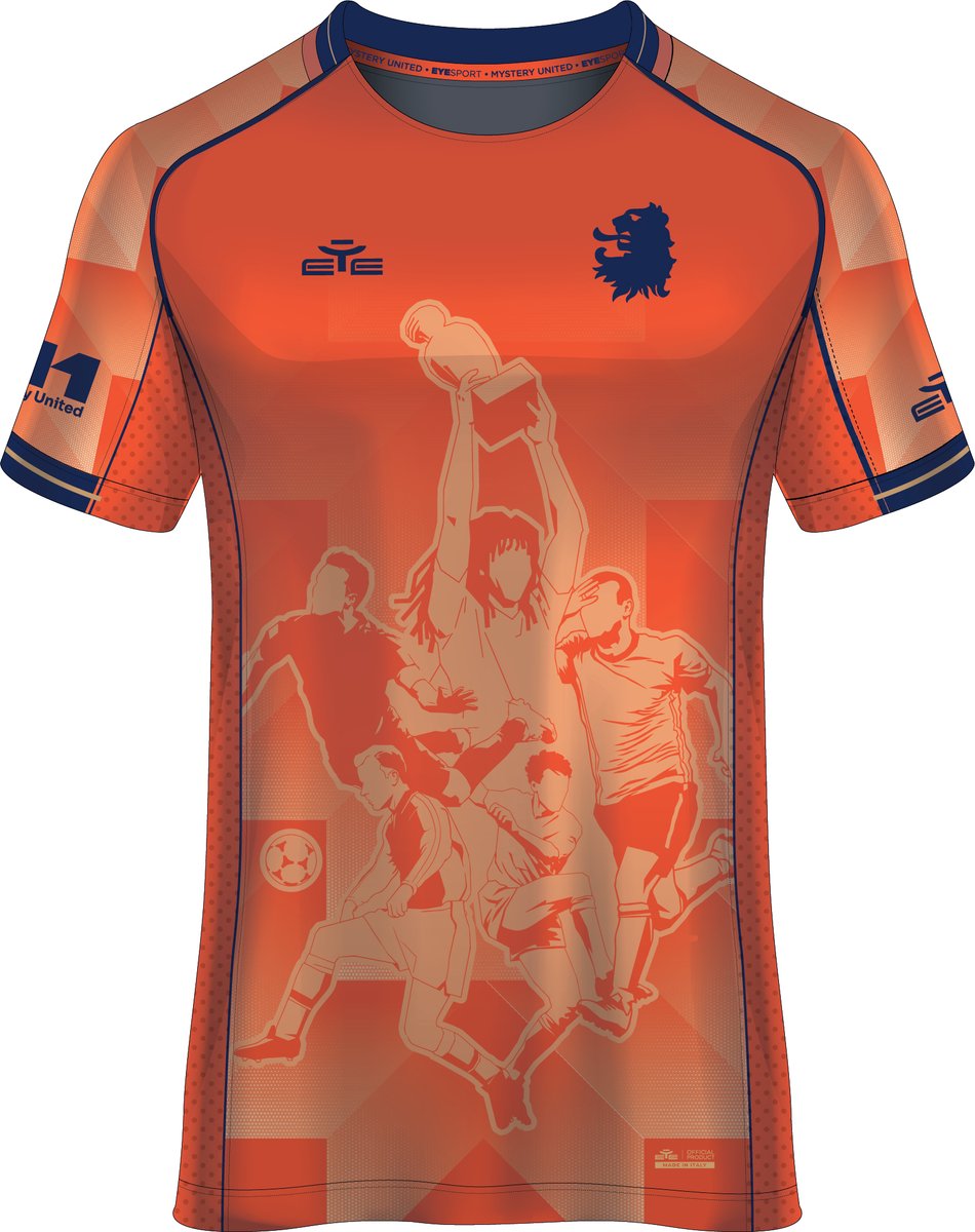 Oranje Icons Voetbalshirt - Historische Oranje Momenten - Nummer 14 - Limited Edition - Premium Unisex Jersey - WK 2026 - Maat L