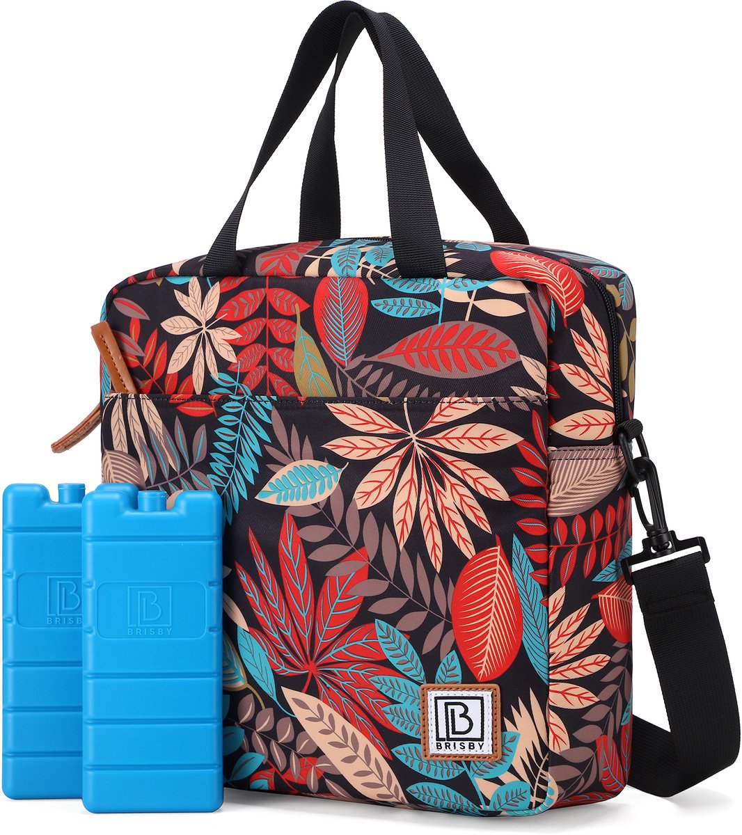 Brisby 4 Laags Geïsoleerde Koeltas - Lunchtas 7 liter - Jungle