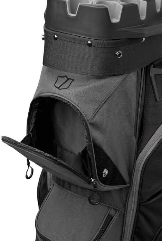 Wilson Staff I-Lock Golftas - Cartbag - Zwart Grijs van Merkloos — afbeelding 5