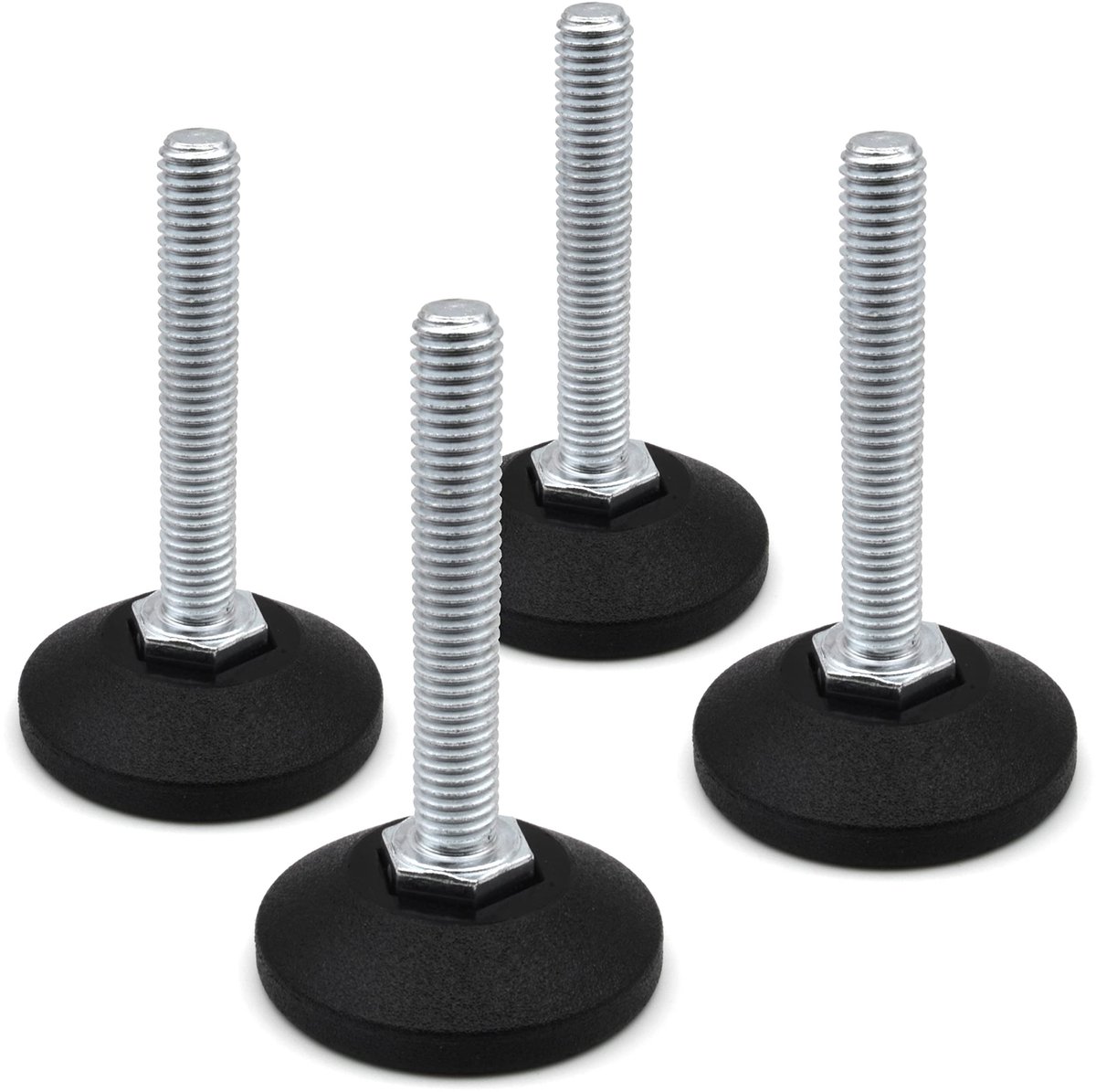 aladdien - Verstelschroef - Stelschroef met hoge draagkracht - Ø 38 mm - M10 x 30 mm - Vervangingsschroef voor meubels - Geschikt voor diverse toepa...