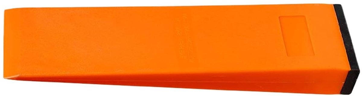 Valwiggen - Houtkloven Hulpmiddel - Efficiënt Hout Splijten - Slagvast Ontwerp - 14 x 8.2 x 2.7 cm - Oranje
