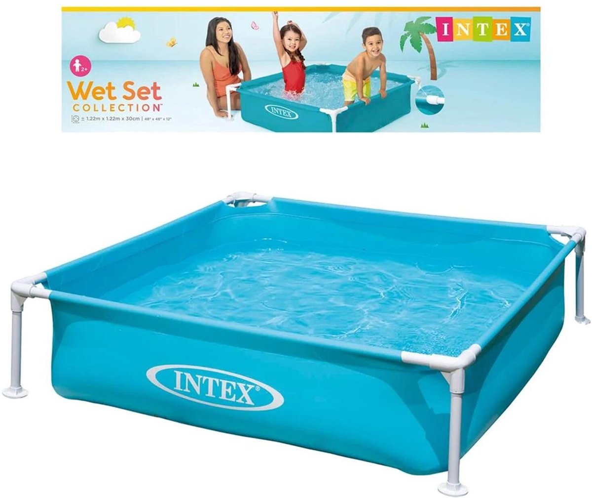 Intex Mini Frame Opzetzwembad - 122 x 122 x 30 cm — afbeelding 21