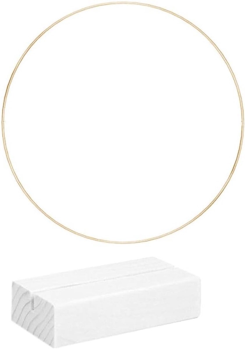 30 cm Decoratieve Metalen Ring voor DIY Bloemstukken, Wanddecoratie en Bruiloft Versieringen, Ideaal voor Kerstknutselen en Creatieve Projecten